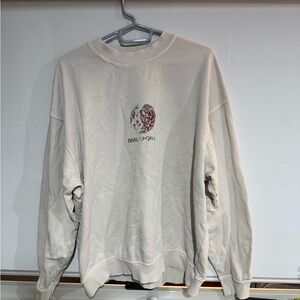 DarcSport White Men's Sweater